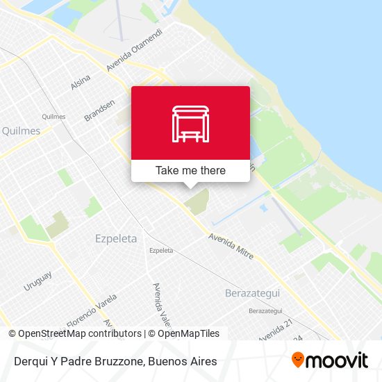 Mapa de Derqui Y Padre Bruzzone