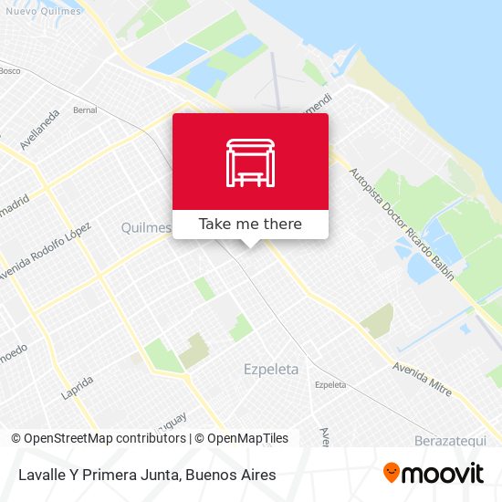 Lavalle Y Primera Junta map