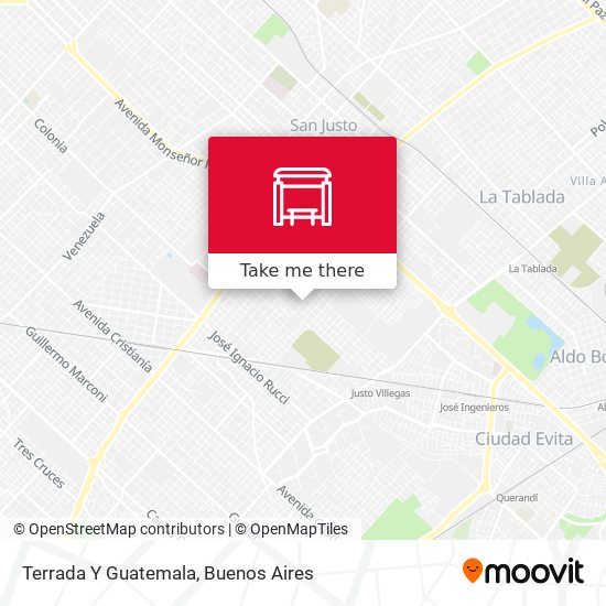 Terrada Y Guatemala map