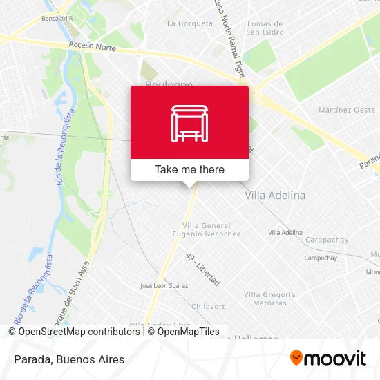 Mapa de Parada