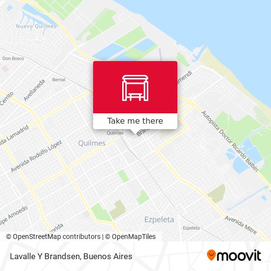 Lavalle Y Brandsen map