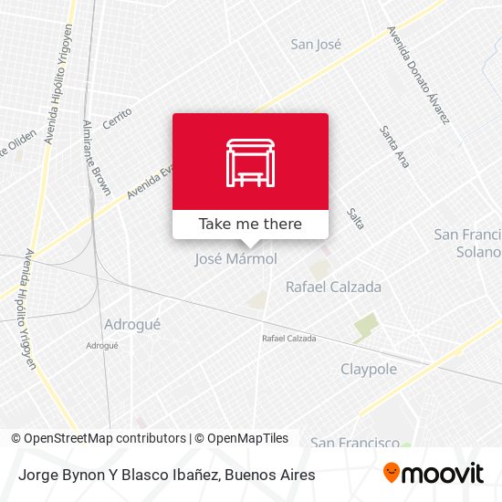 Jorge Bynon Y Blasco Ibañez map