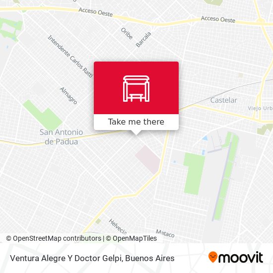 Ventura Alegre Y Doctor Gelpi map