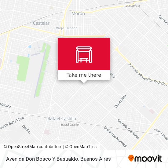 Avenida Don Bosco Y Basualdo map