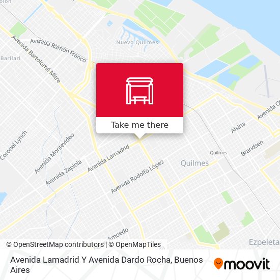 Mapa de Avenida Lamadrid Y Avenida Dardo Rocha
