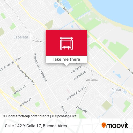 Calle 142 Y Calle 17 map