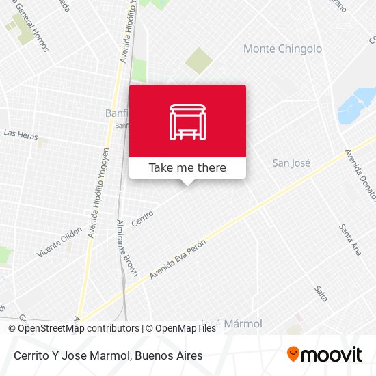 Cerrito Y Jose Marmol map