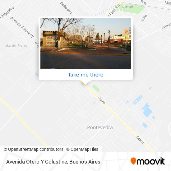 Mapa de Avenida Otero Y Colastine