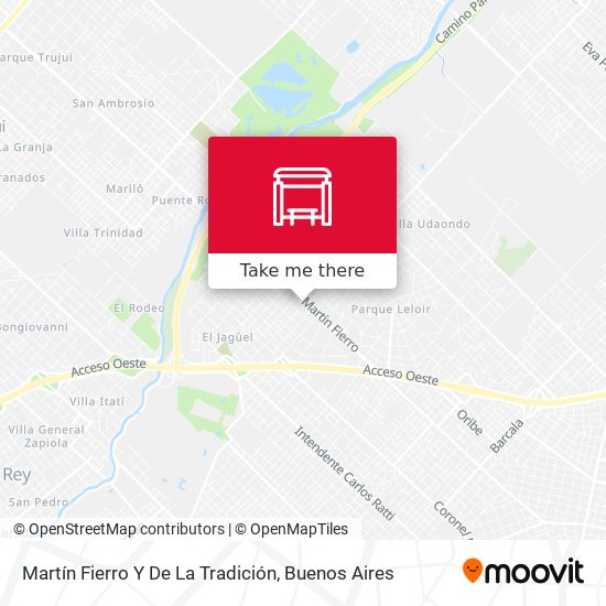 Martín Fierro Y De La Tradición map