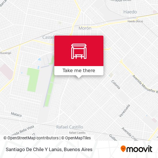Mapa de Santiago De Chile Y Lanús