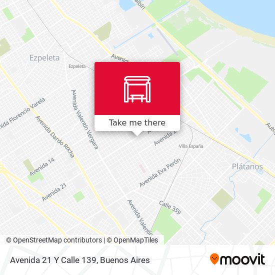 Avenida 21 Y Calle 139 map