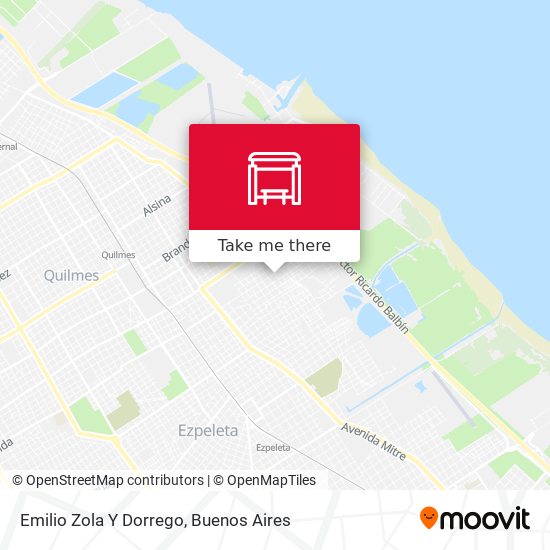 Emilio Zola Y Dorrego map