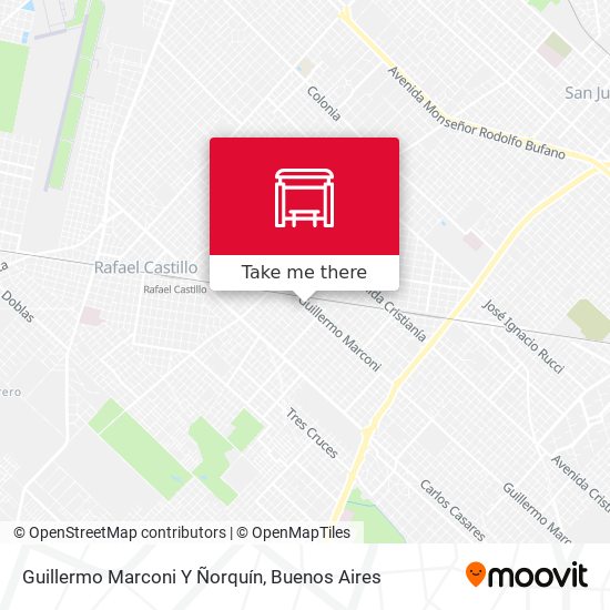 Mapa de Guillermo Marconi Y Ñorquín
