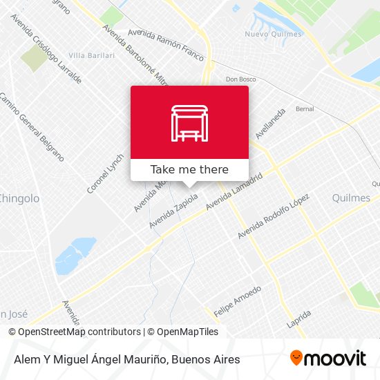 Alem Y Miguel Ángel Mauriño map