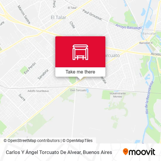 Carlos Y Ángel Torcuato De Alvear map