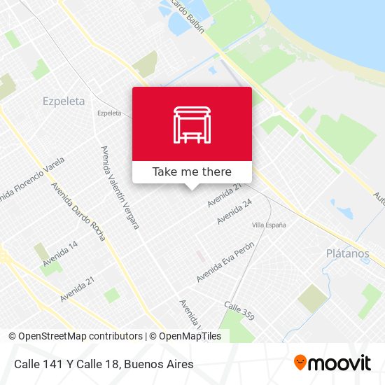 Calle 141 Y Calle 18 map