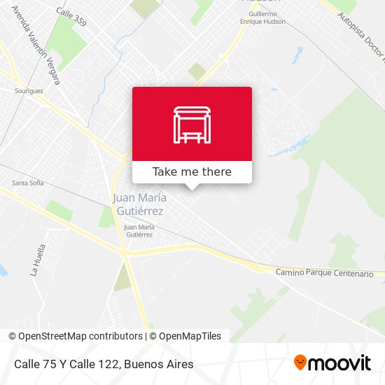 Calle 75 Y Calle 122 map