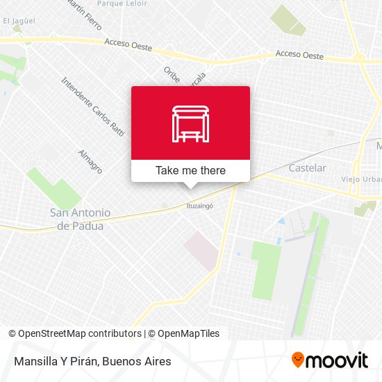 Mansilla Y Pirán map