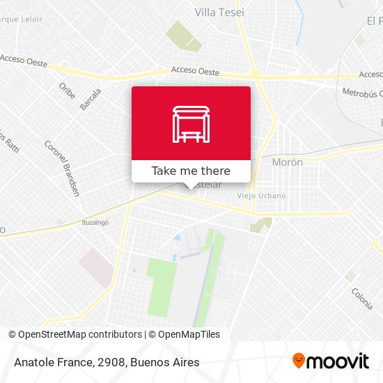 Mapa de Anatole France, 2908