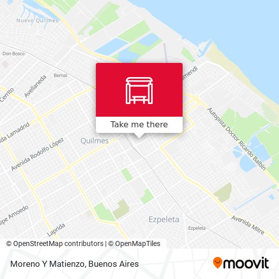 Moreno Y Matienzo map