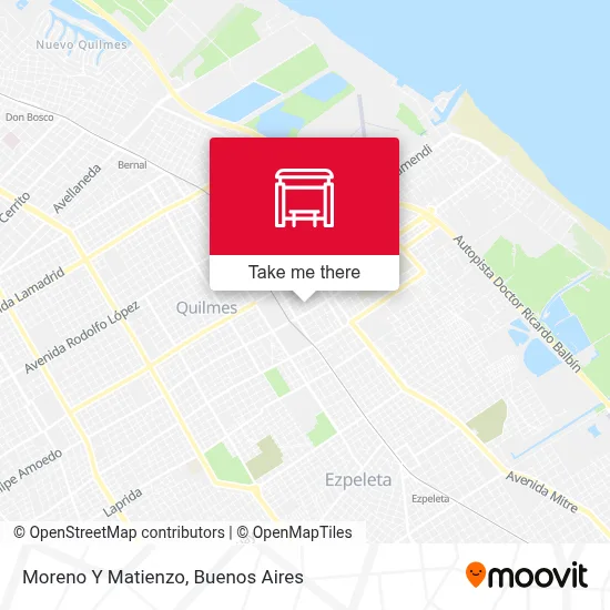 Moreno Y Matienzo map