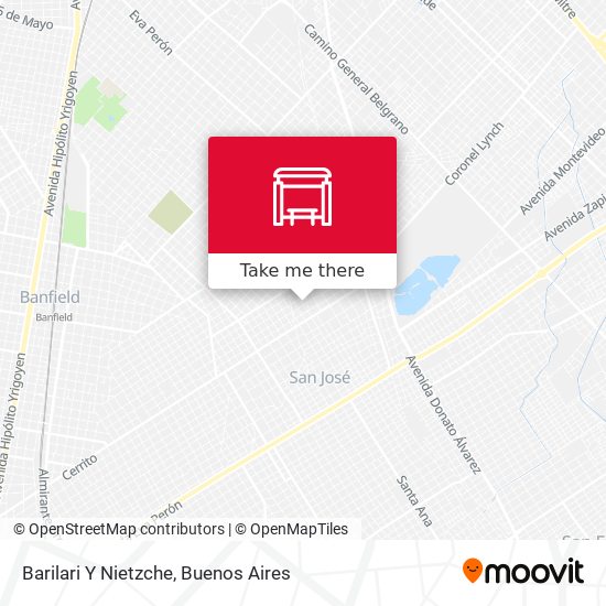 Mapa de Barilari Y Nietzche