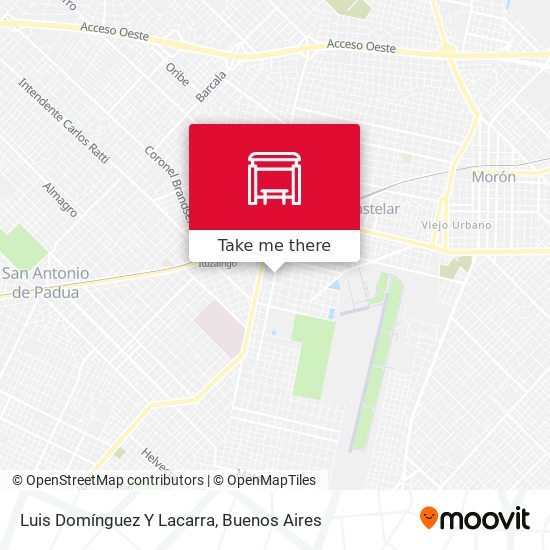 Luis Domínguez Y Lacarra map