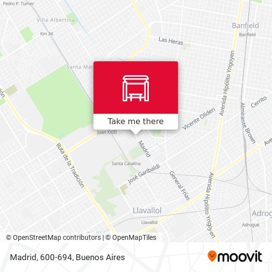 Mapa de Madrid, 600-694