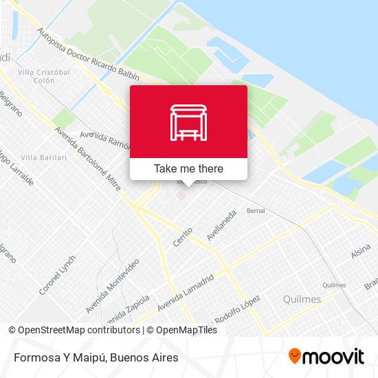 Formosa Y Maipú map
