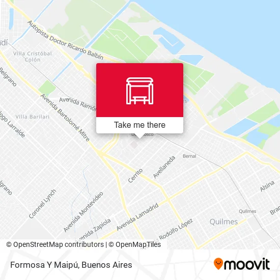 Formosa Y Maipú map