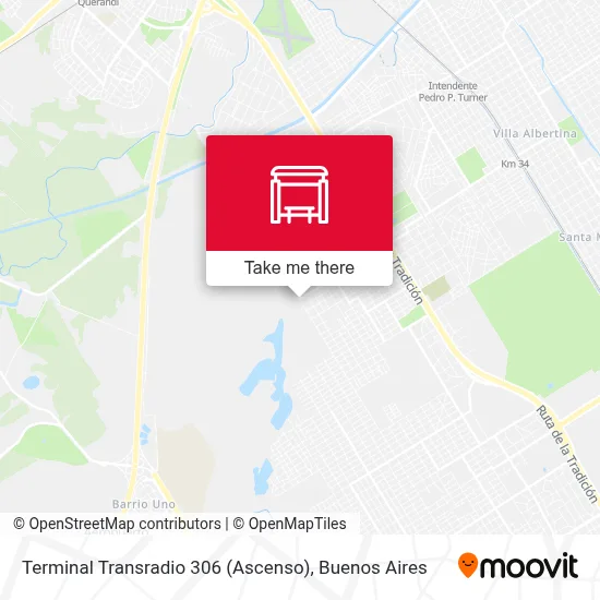 Terminal Transradio 306 (Ascenso) map