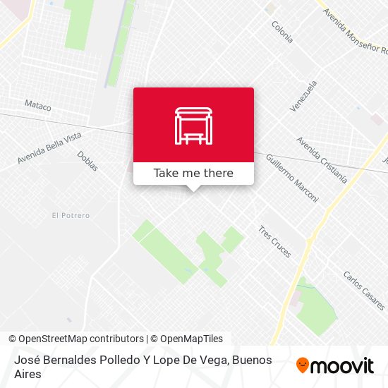 Mapa de José Bernaldes Polledo Y Lope De Vega