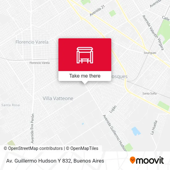 Av. Guillermo Hudson Y 832 map