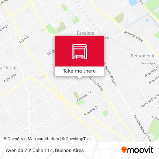 Avenida 7 Y Calle 114 map