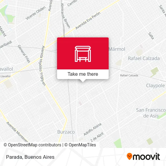 Parada map