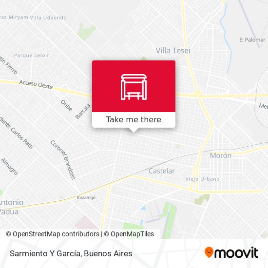 Sarmiento Y García map