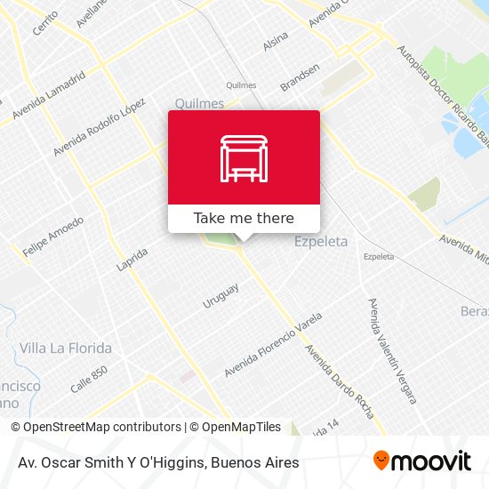 Av. Oscar Smith Y O'Higgins map