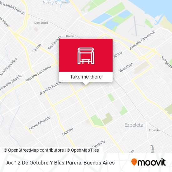 Mapa de Av. 12 De Octubre Y Blas Parera