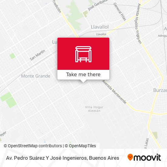 Mapa de Av. Pedro Suárez Y José Ingenieros