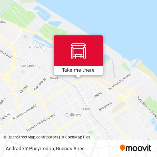 Mapa de Andrade Y Pueyrredon