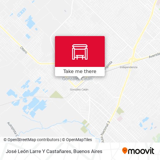 José León Larre Y Castañares map