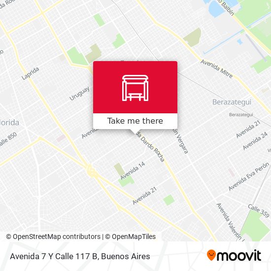 Avenida 7 Y Calle 117 B map
