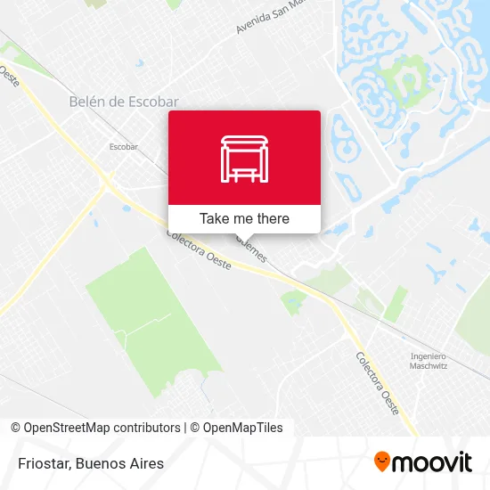 Friostar map