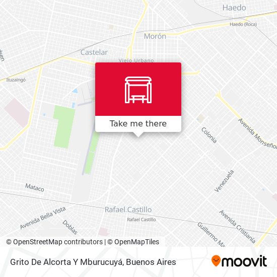 Mapa de Grito De Alcorta Y Mburucuyá