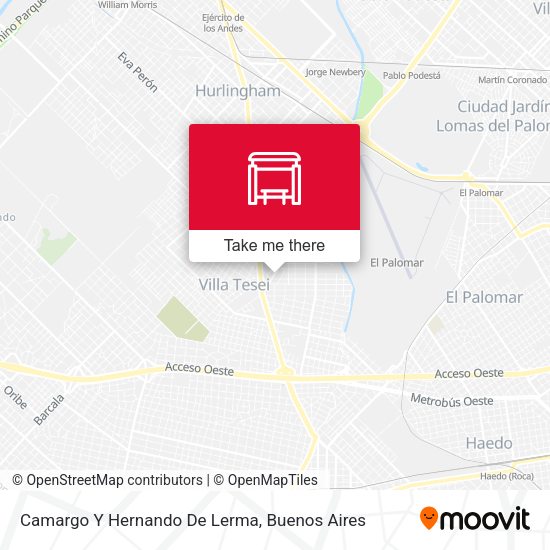 Mapa de Camargo Y Hernando De Lerma