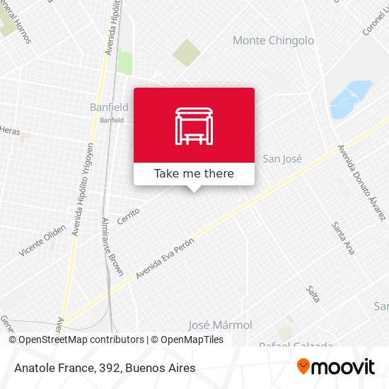 Mapa de Anatole France, 392