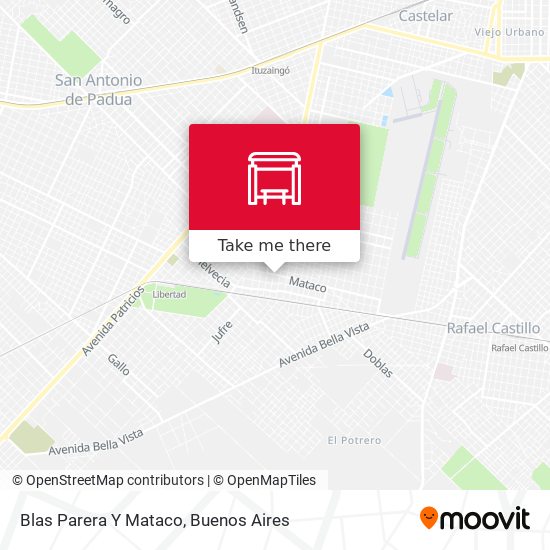 Mapa de Blas Parera Y Mataco