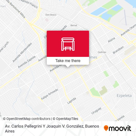 Av. Carlos Pellegrini Y Joaquín V. González map