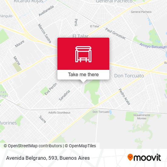 Mapa de Avenida Belgrano, 593