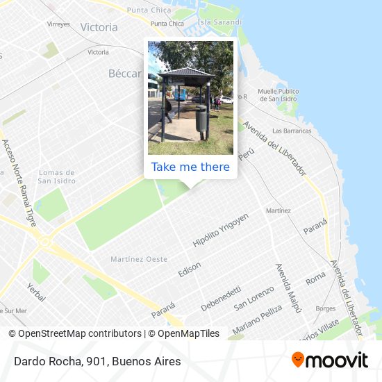 Mapa de Dardo Rocha, 901